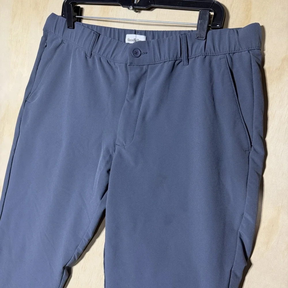 Goodfellow & Co Golf Pants Mens Large Gray Stretch Performance Casual Chinos